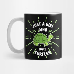 Just A Girl Who Loves Turtle Mug